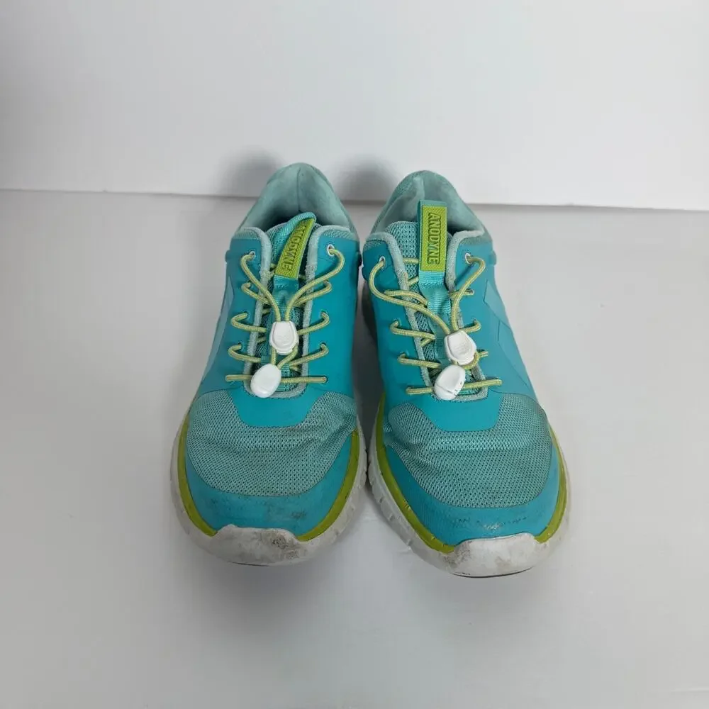 Anodyne Sneakers Womens Size 8M No. 23 Runner Teal Lime Shoes Orthopedic‎